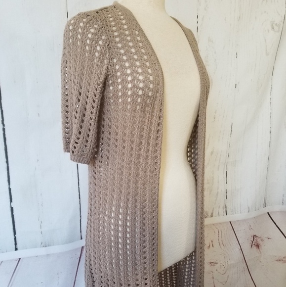 Cover Up Long Knit Sweater - Picture 2 of 6